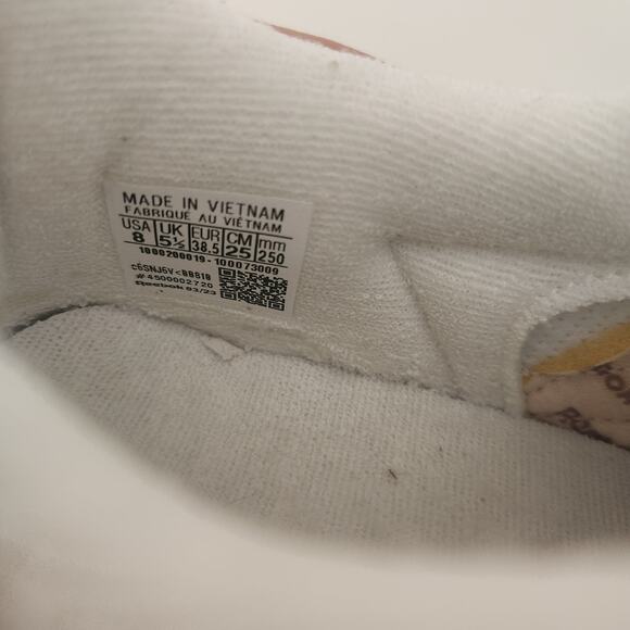 Reebok Womens Club C 85 Vintage,Chalk/White/Rose,8 - Picture 7 of 8